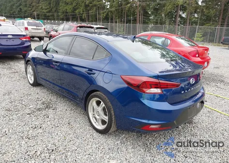 2020 Hyundai Elantra Sel z USA, uszkodzony, nr VIN 5NPD84LF2LH578061